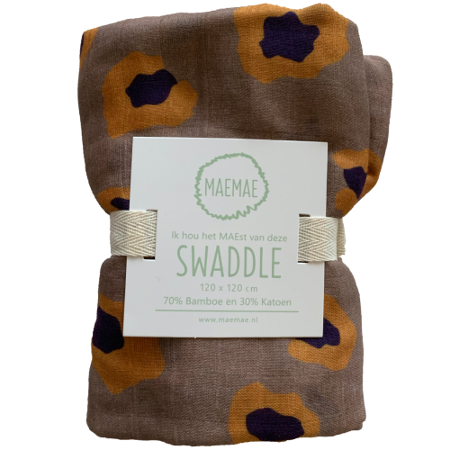 product swaddle leopard transparant