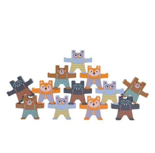 houten speelgoed stapelbare beren